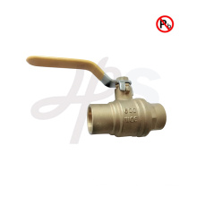 lead free brass weld ball valve